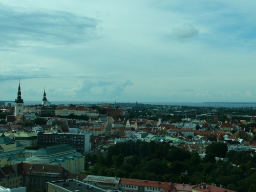 Tallinn sett från ovan